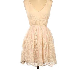 American Rag Pink Lace Dress Medium